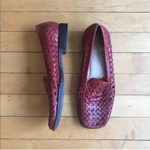 VINTAGE Woven Summer Loafers
